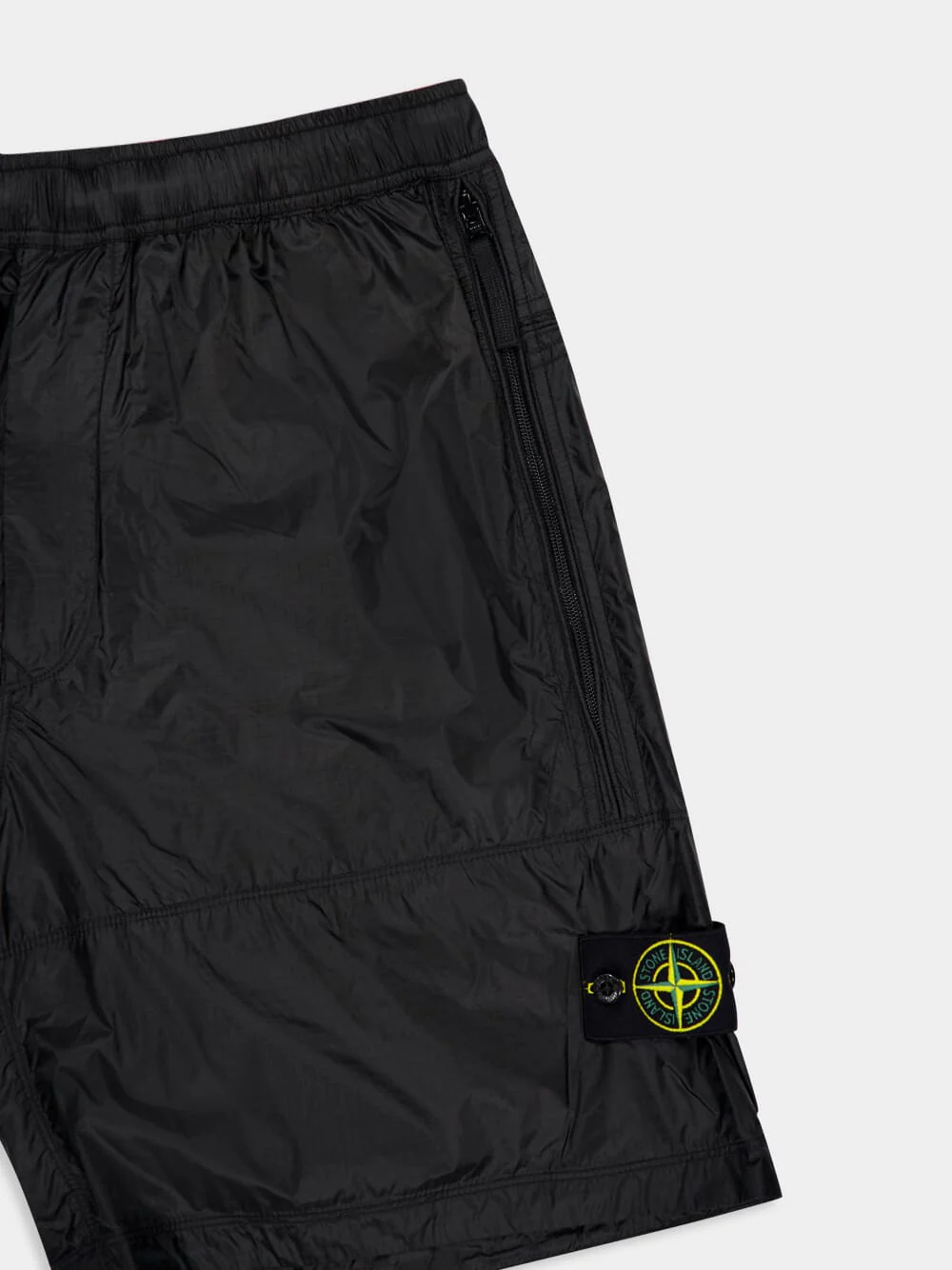 Ripstop Light HT Nylon Shorts in Lead Grey - Image 5