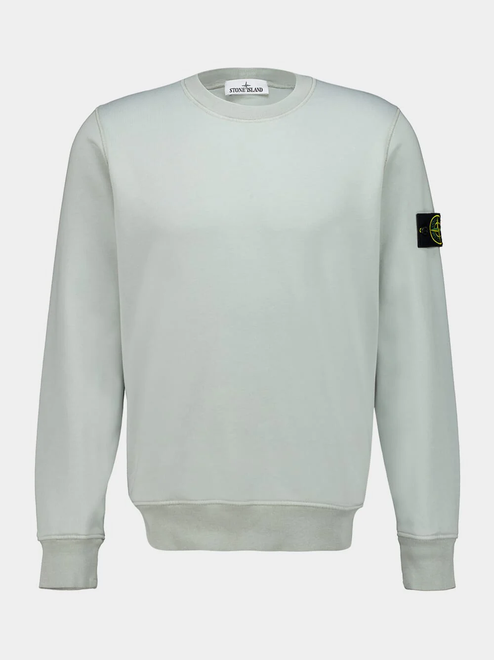 Sage Green Organic Cotton Crewneck Sweatshirt