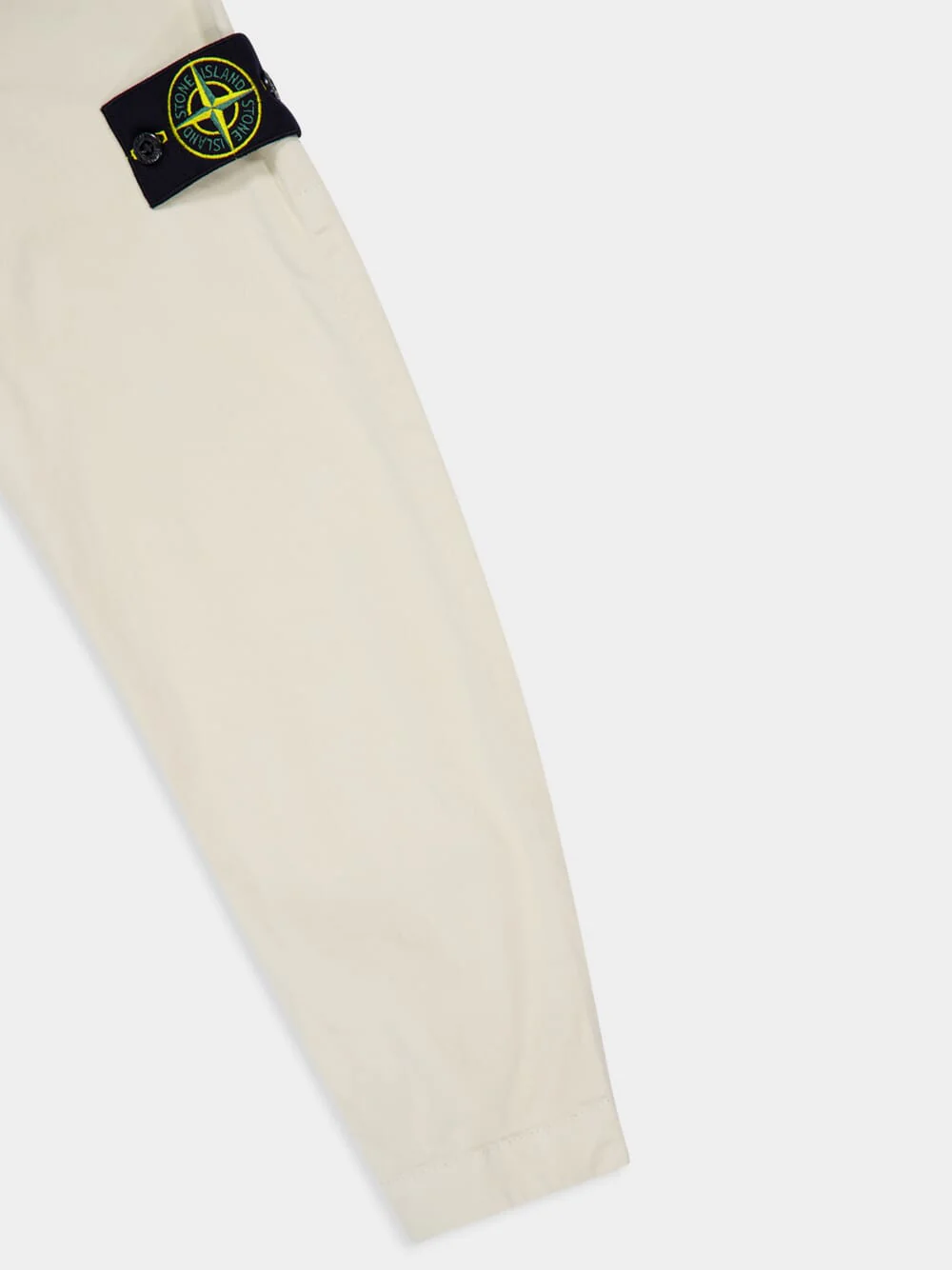 Sand Beige Compass Shirt Jacket - Image 4