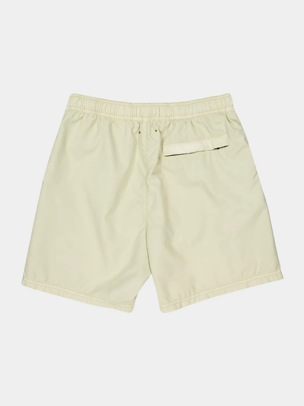 Sand Beige Mid-Length Swim Trunks - Image 6