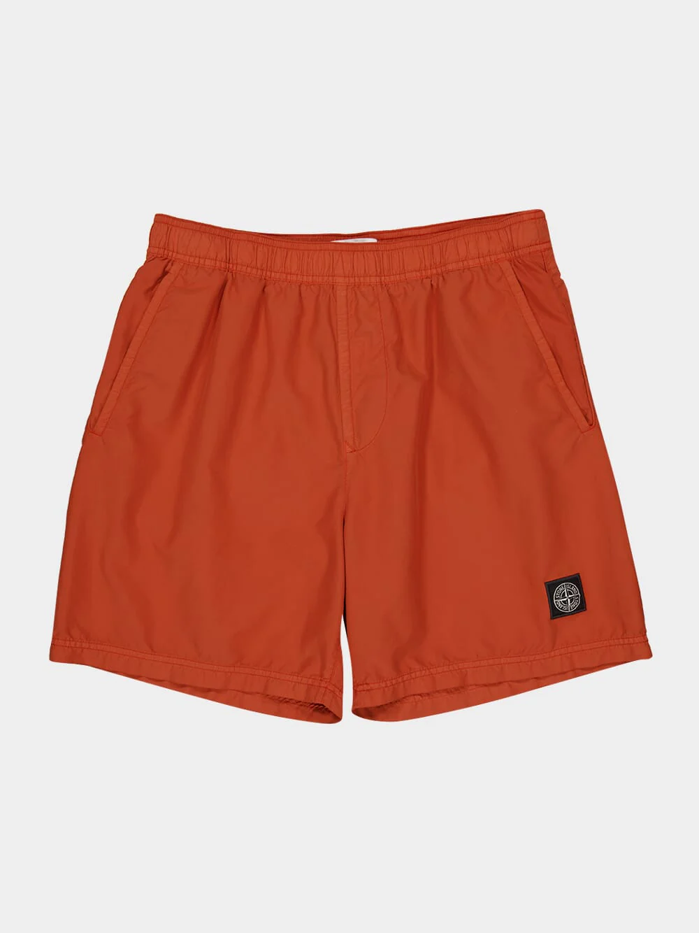 Sienna Brown Mid-Length Swim Trunks - Image 5