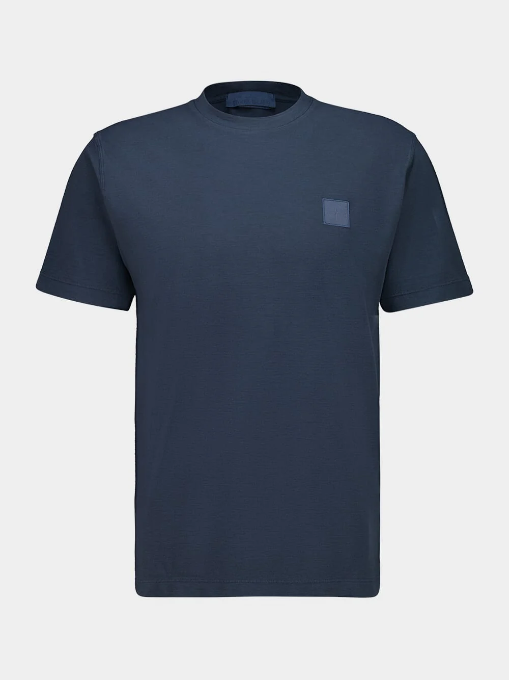 Slate Blue Cotton T-Shirt