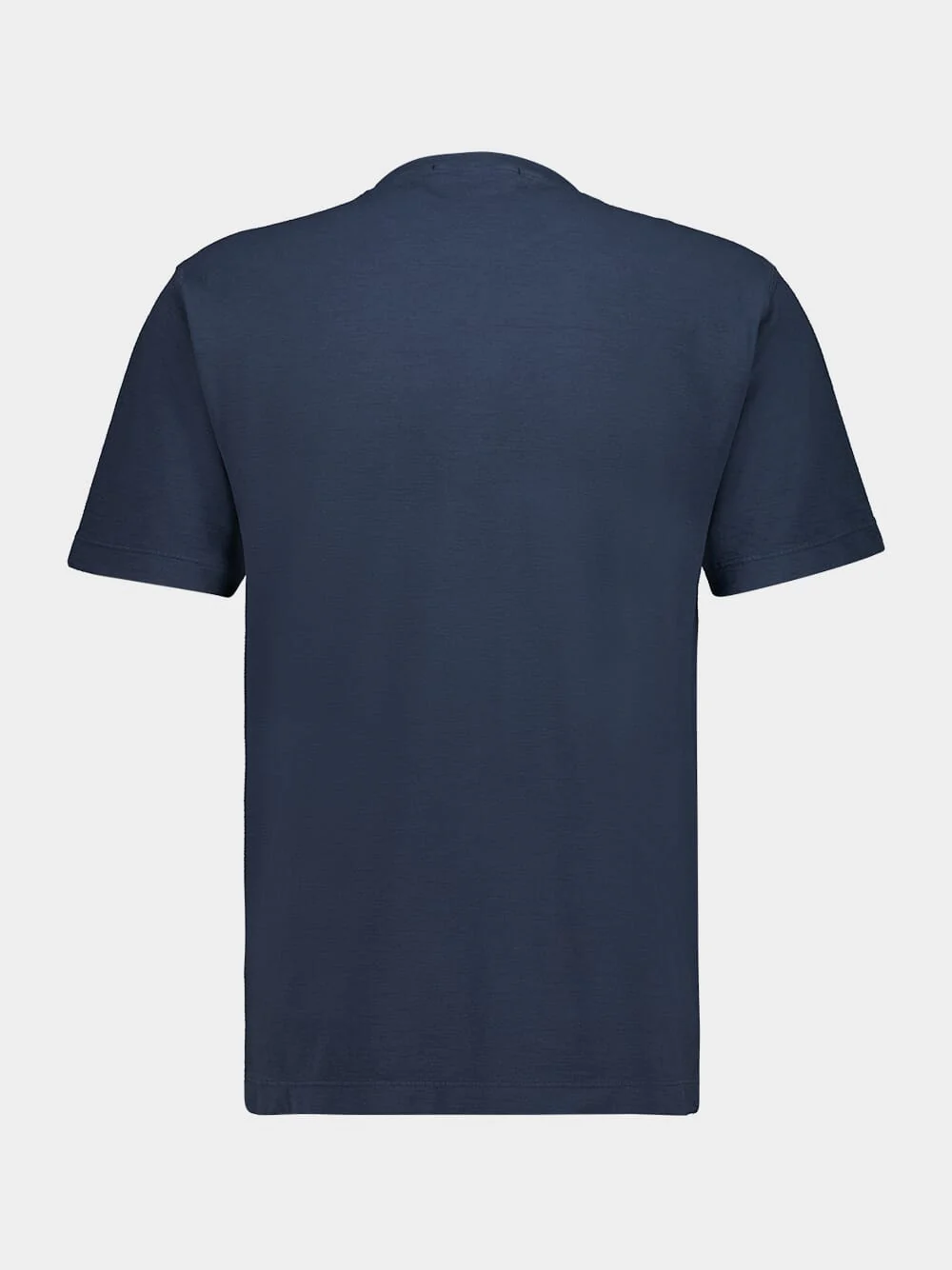 Slate Blue Cotton T-Shirt - Image 2
