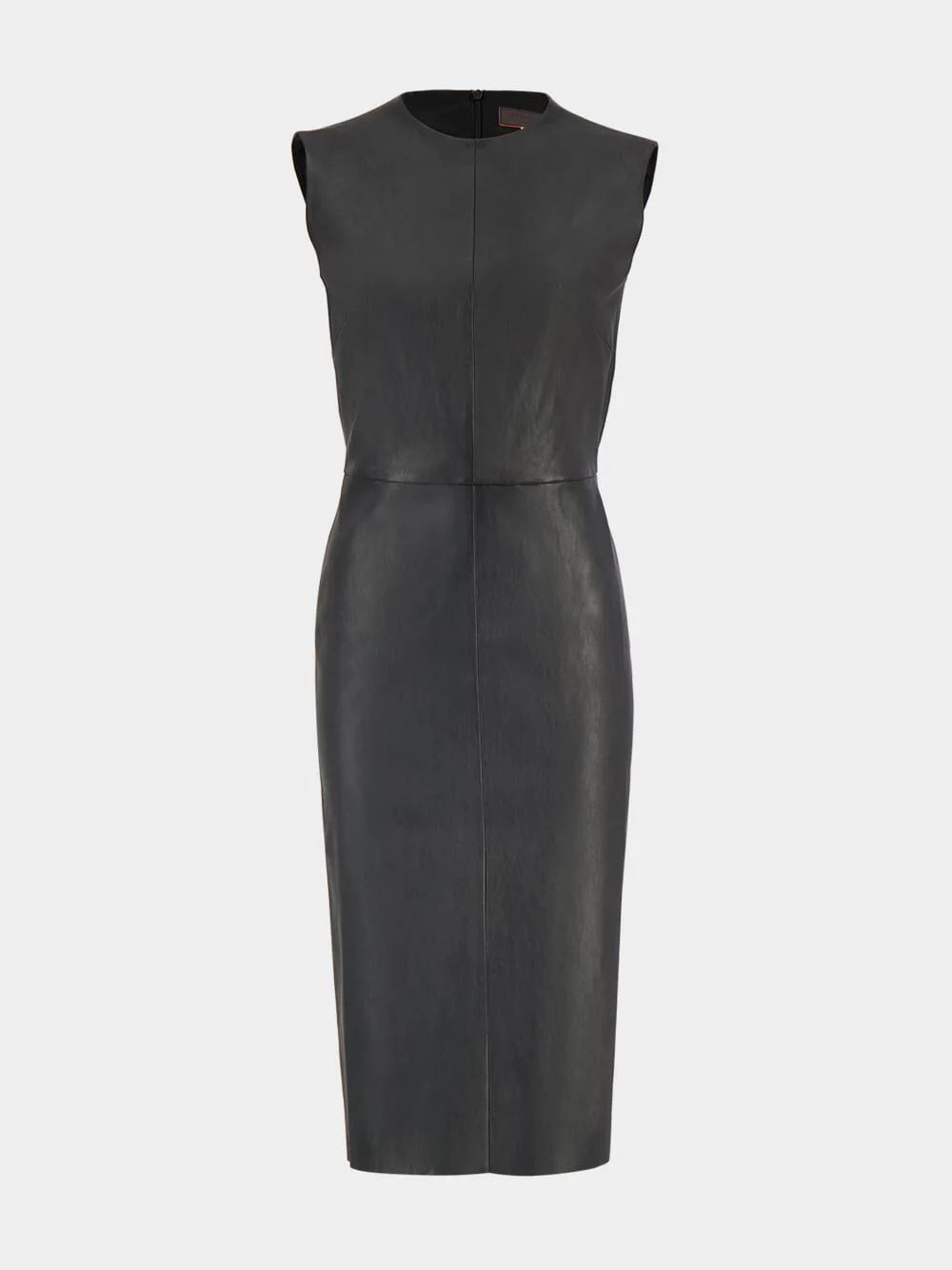 Black Etna Evita Leather Dress