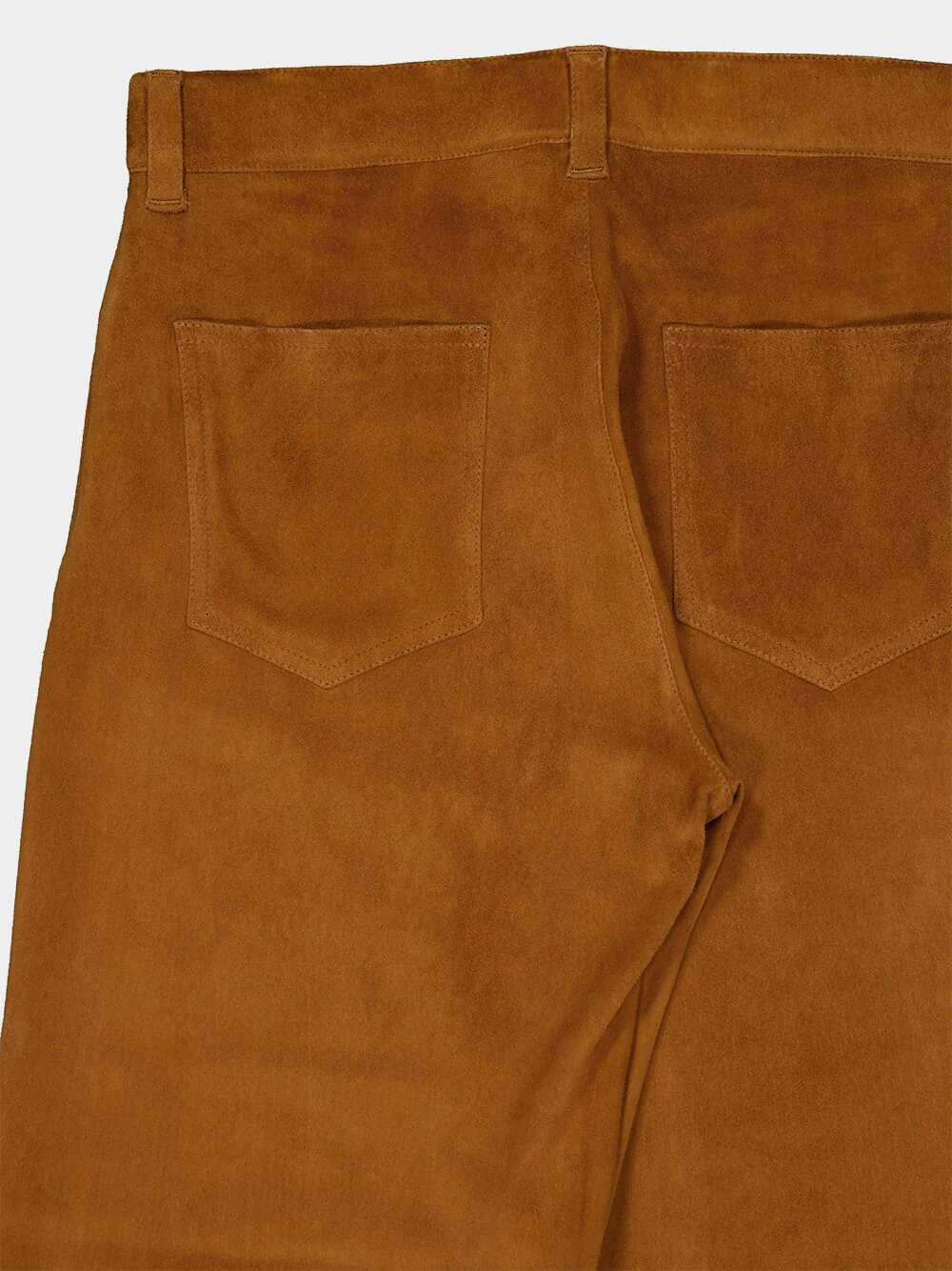 Brown Coyote Lilou Stretch Leather Pants - Image 5