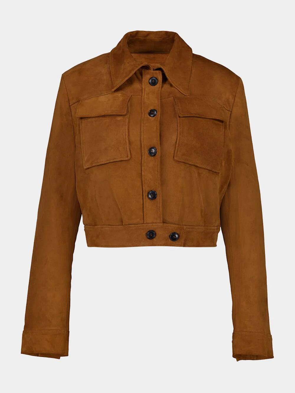 Coyote Leoncino Leather Safari Jacket - Image 2