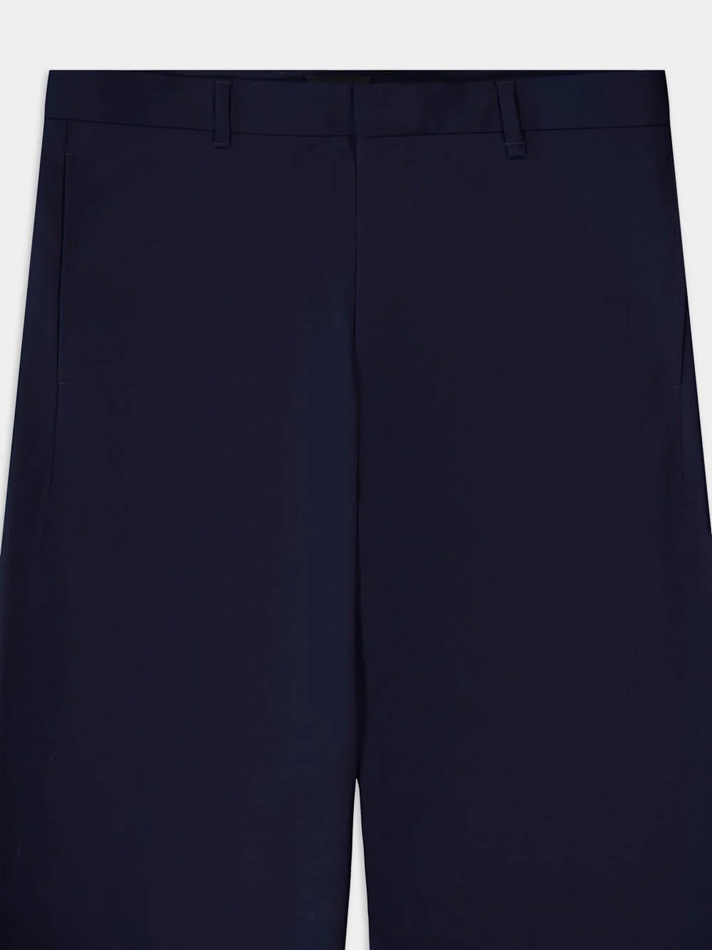 Straight-Leg Cotton Trousers - Image 3