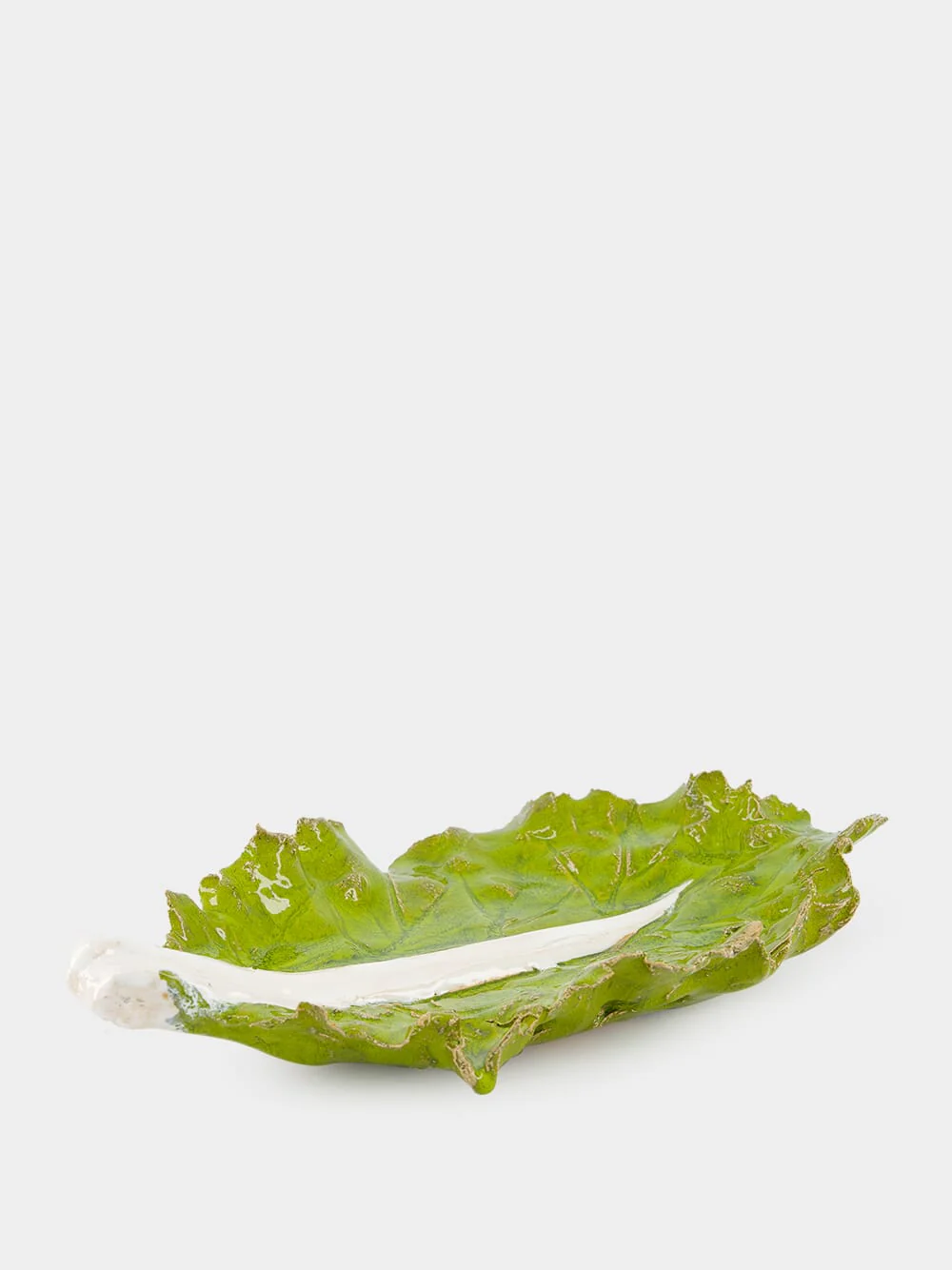 Medium Large Lettuce Leaf Sculpture - Image 2
