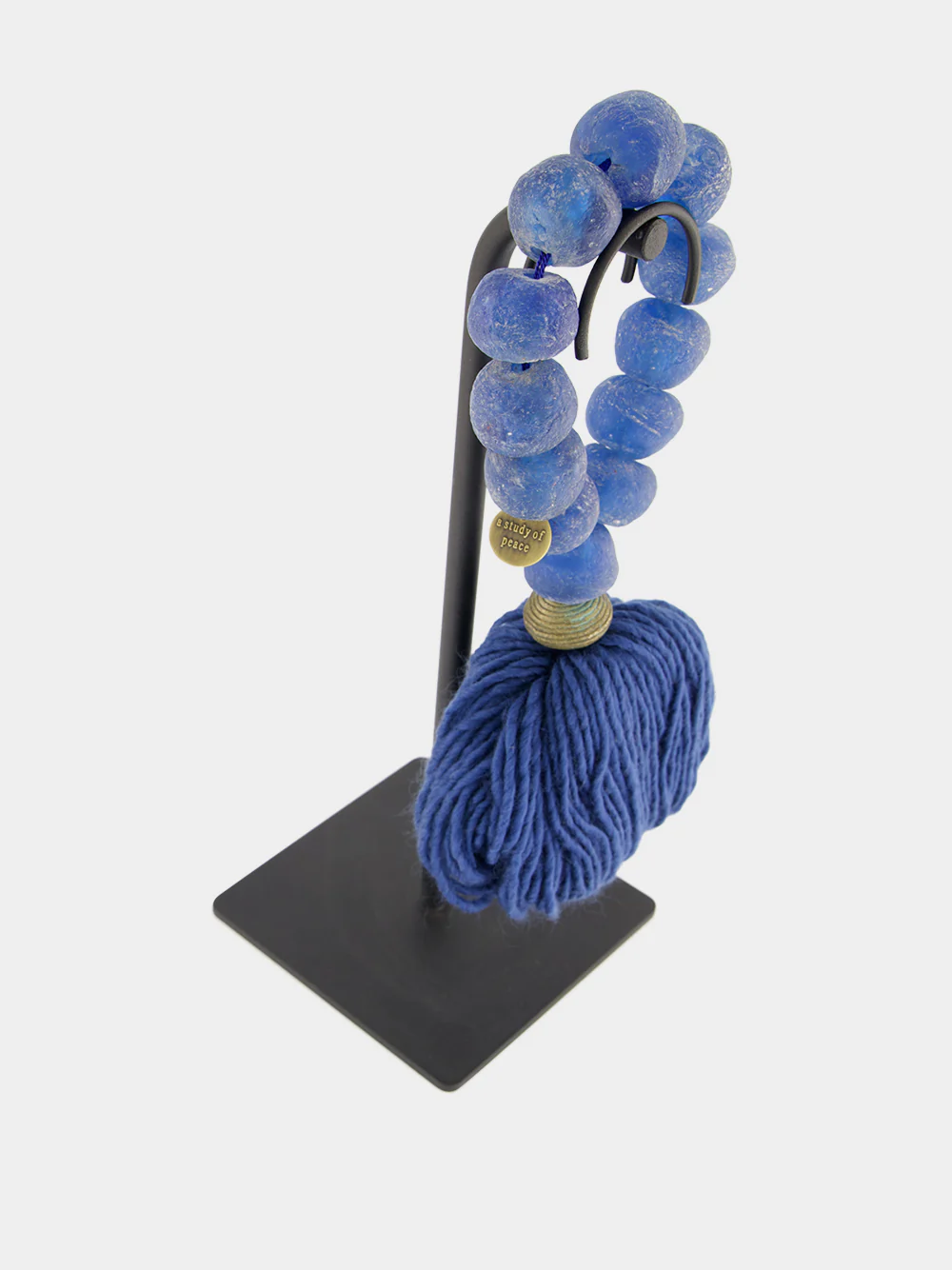 Blue Prayer Bead Artwork - Image 2