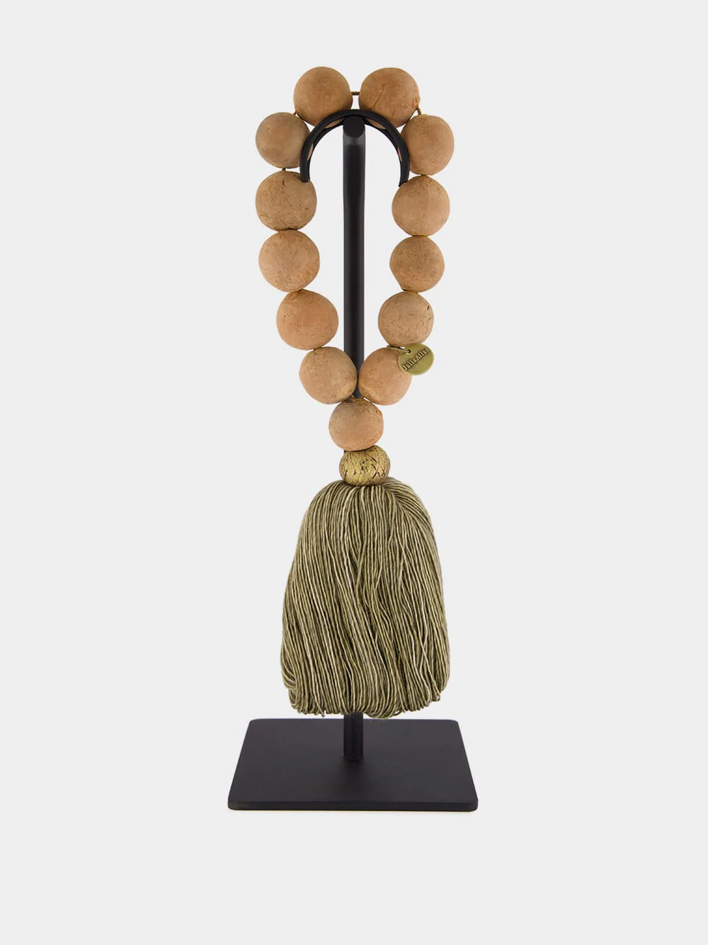 Beige Prayer Bead Artwork