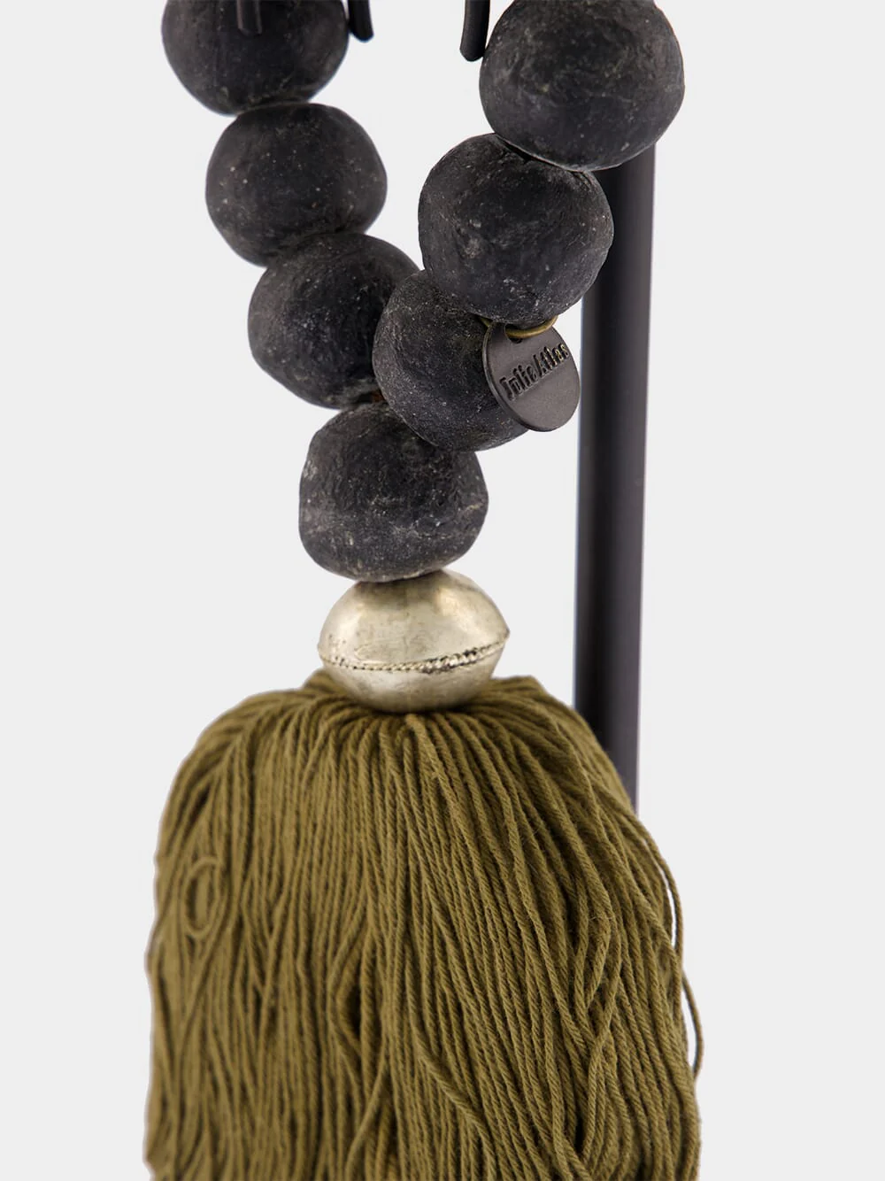 Black Prayer Bead Artwork - Image 3