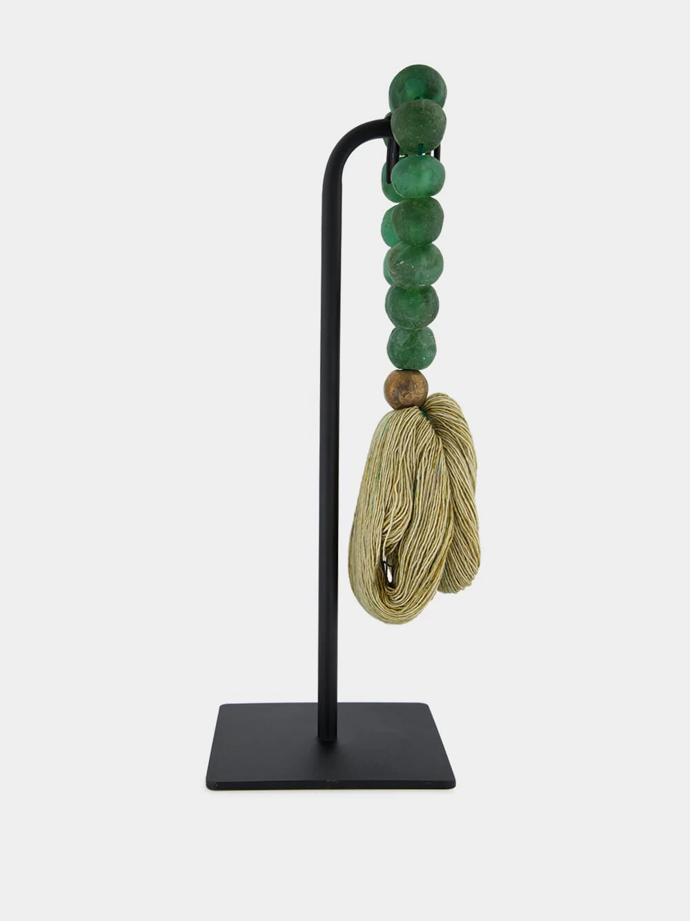 Green Prayer Bead Artwork - Image 6