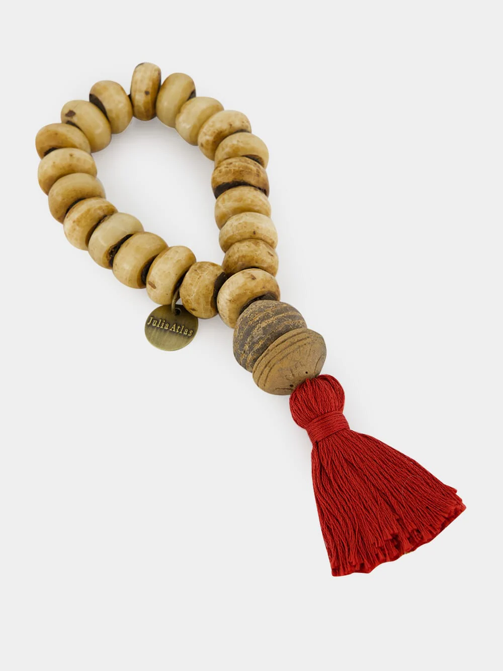 Light Brown Prayer Bead Artwork - Image 3