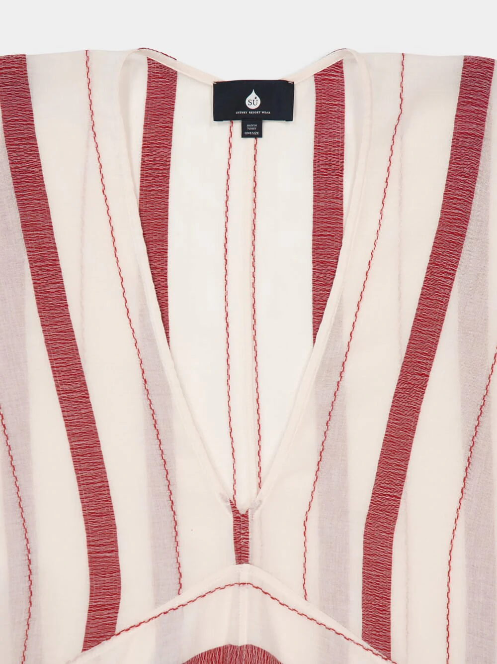Lea Kaftan Striped Cotton Midi - Image 3