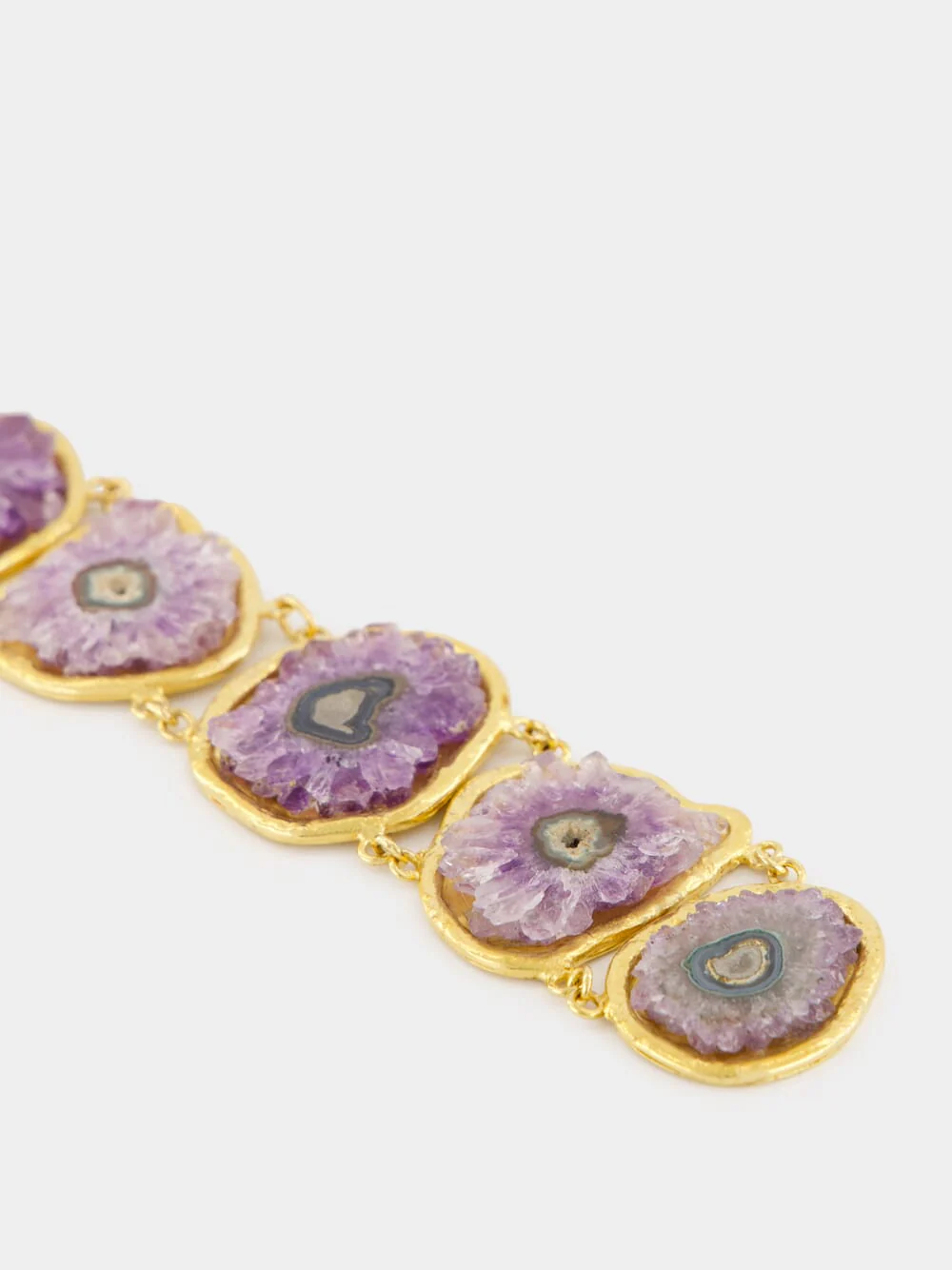Amethyst Gold Necklace - Image 2