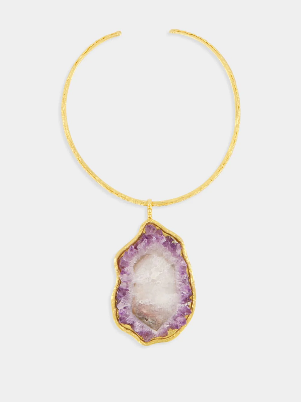 Amethyst Pendant Necklace