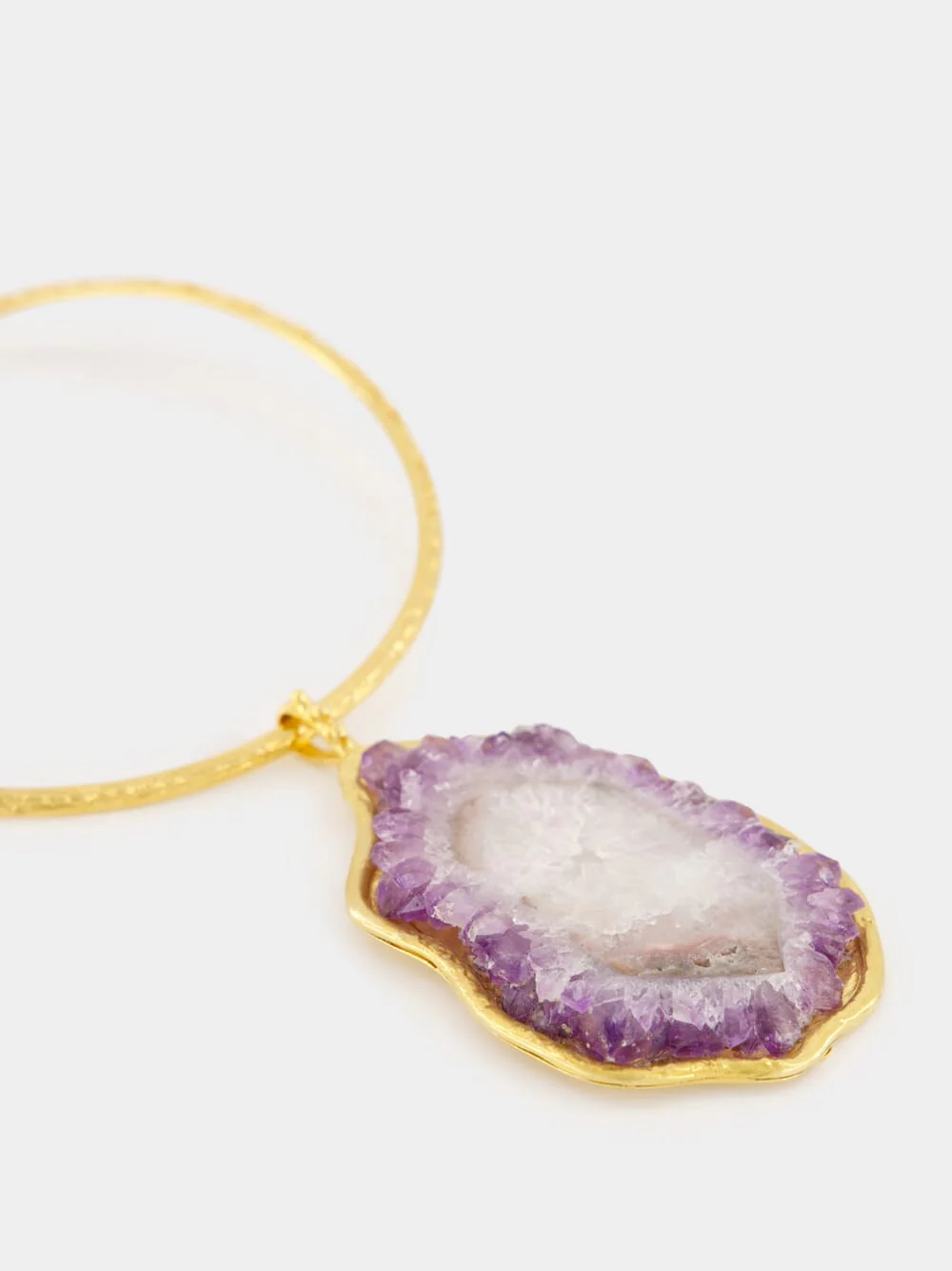 Amethyst Pendant Necklace - Image 2
