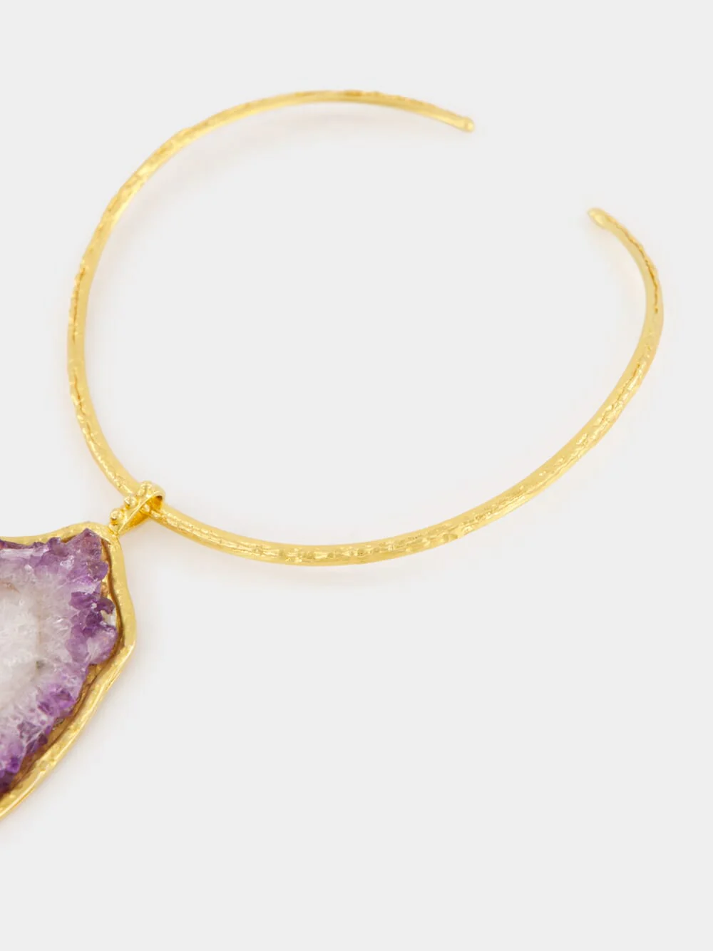 Amethyst Pendant Necklace - Image 3