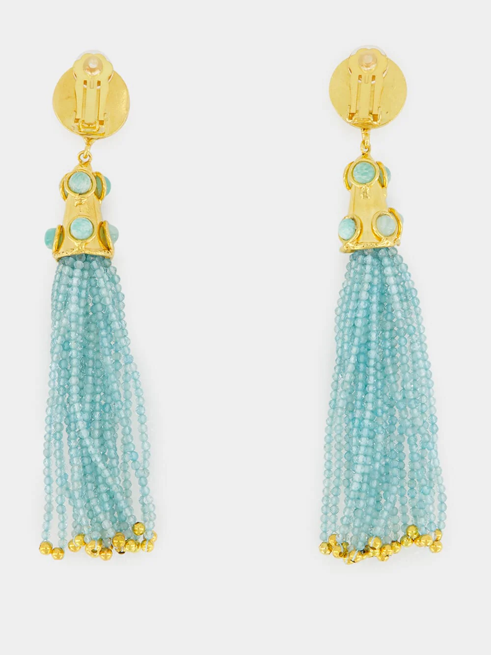 Blue Gio Pendant Earrings - Image 2