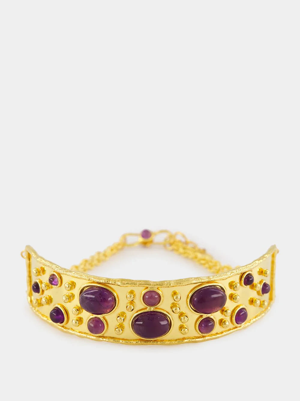 Choker Byzance with Amethyst - Image 2