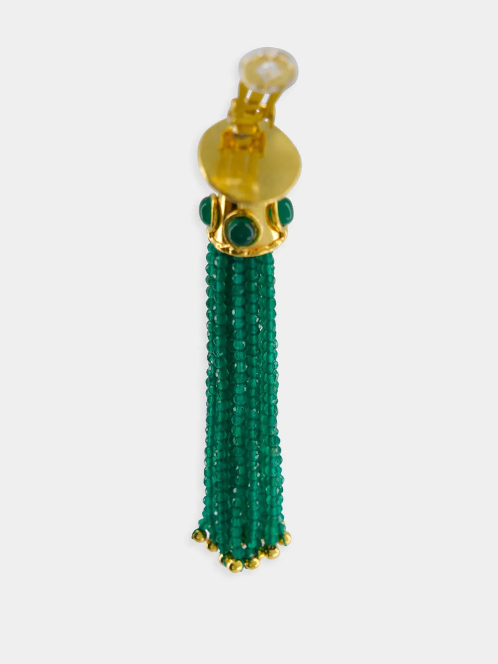 Emerald Gio Pendant Earrings - Image 3