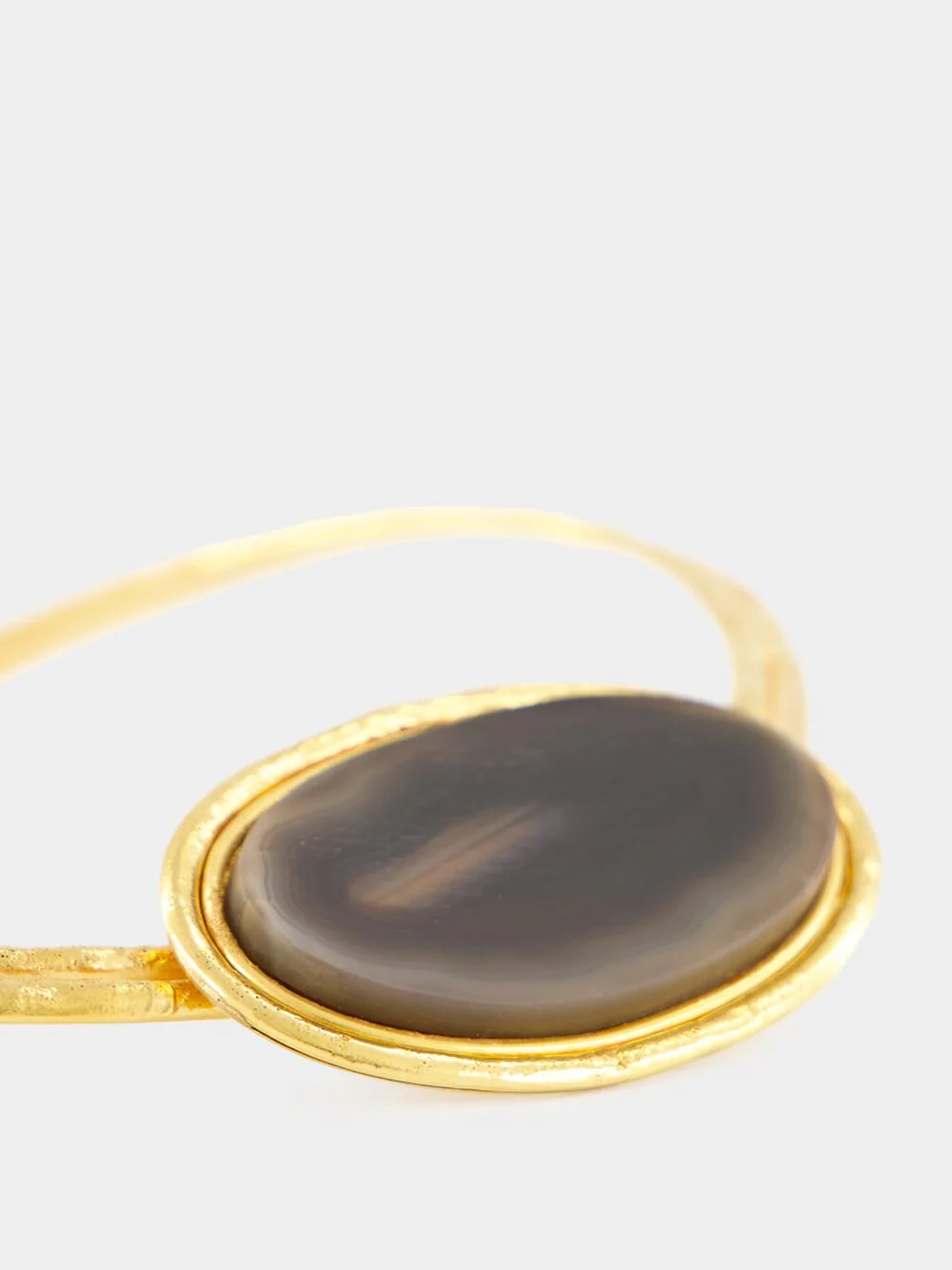 Gold Dakota Agate Pendant - Image 2