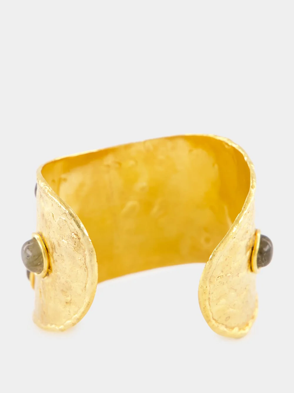 Gold Flow II Labradorite Cuff Bracelet - Image 3