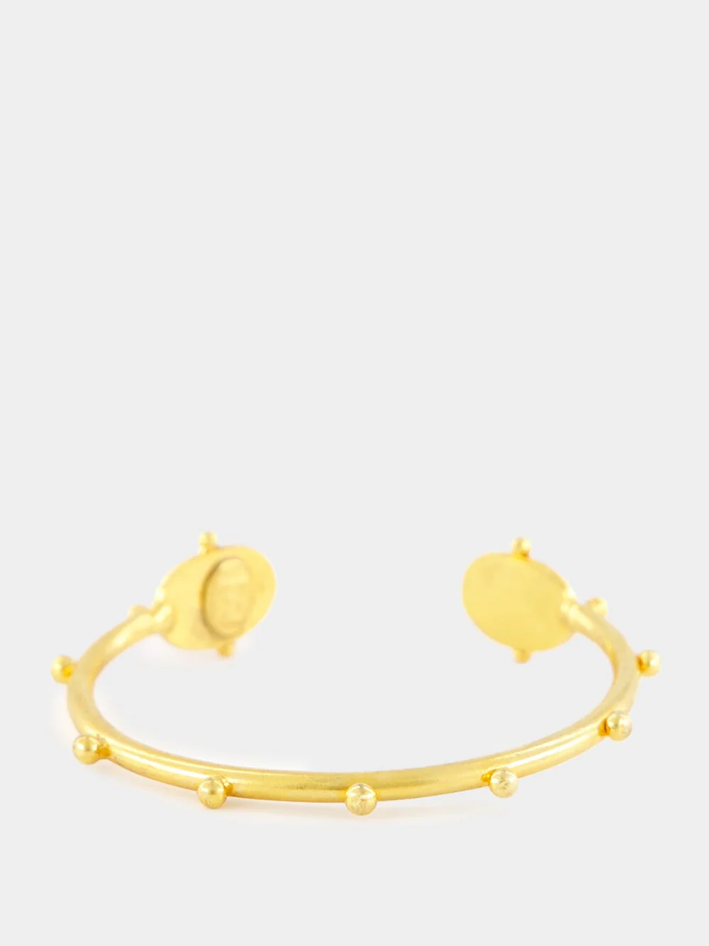 Gold Holis Pink Jade Bracelet - Image 2