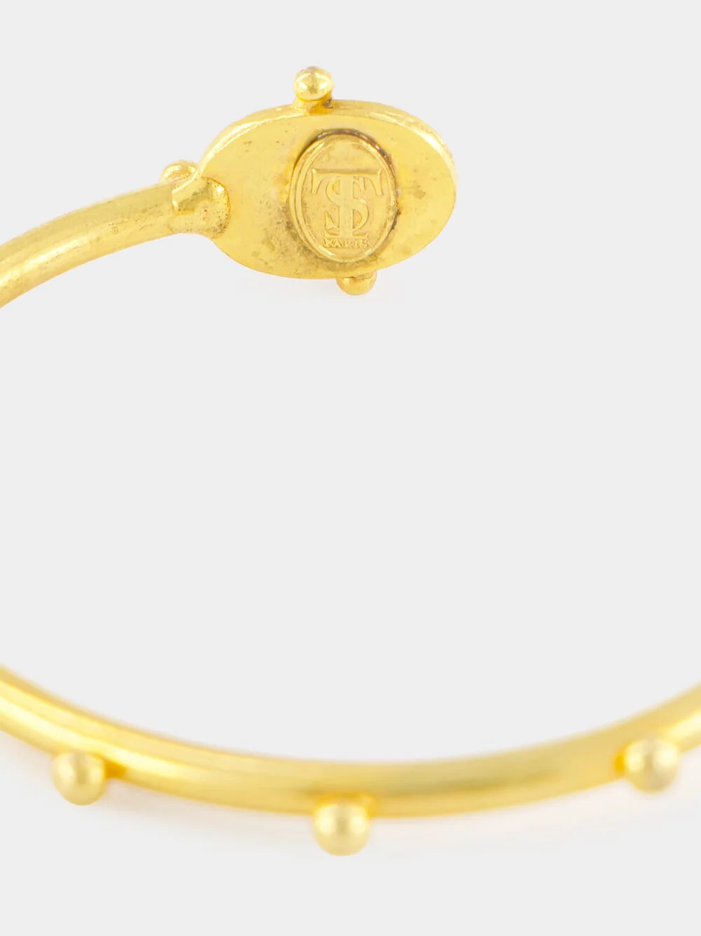Gold Holis Pink Jade Bracelet - Image 4