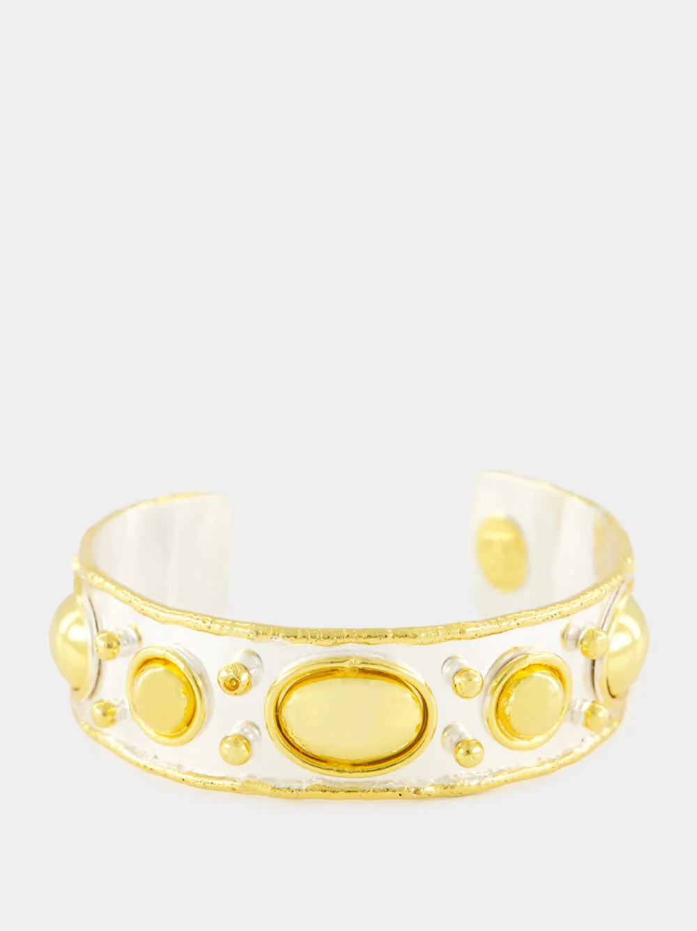 Byzantin Gold and Silver Bracelet - Image 2