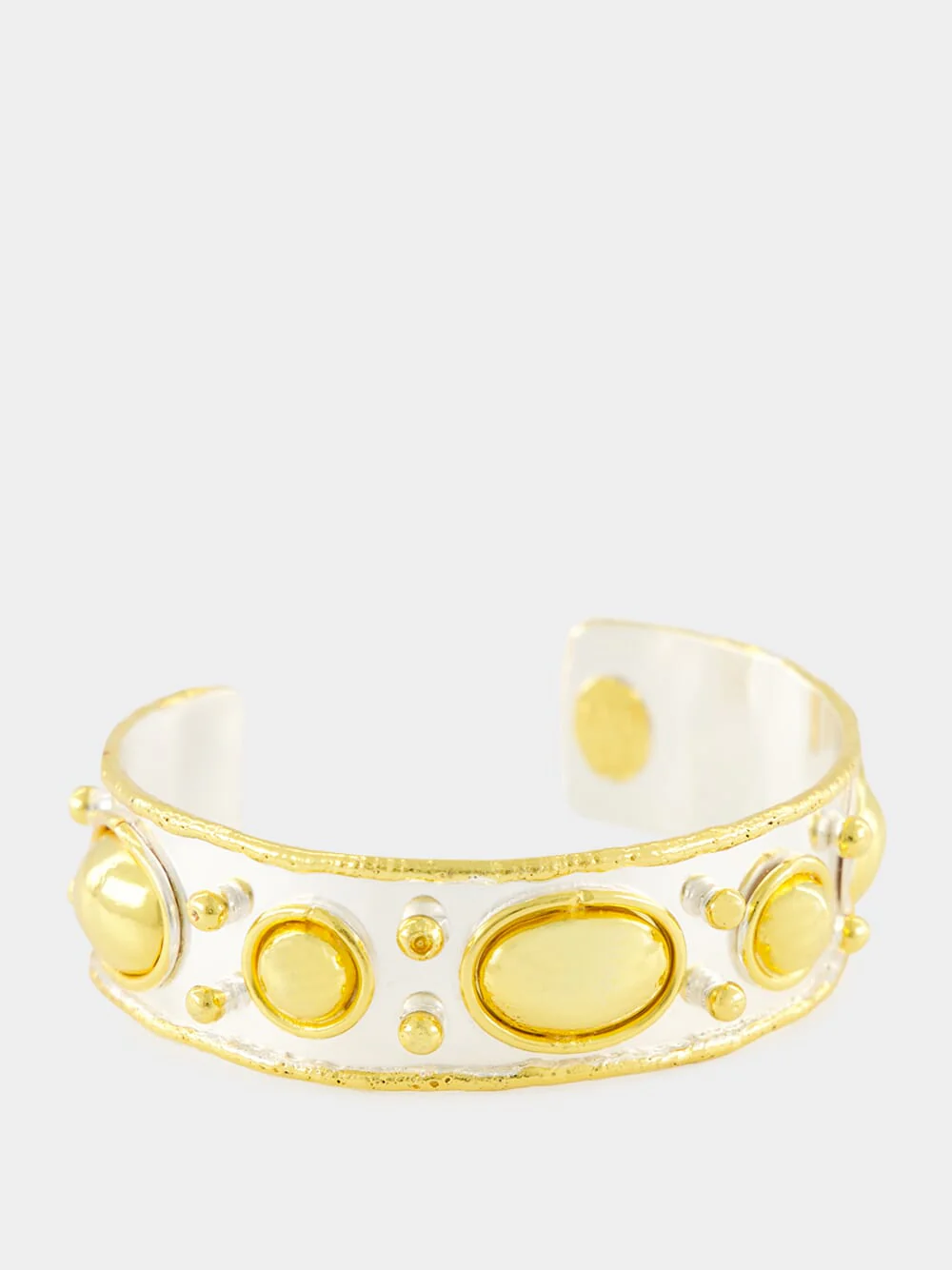Byzantin Gold and Silver Bracelet - Image 4