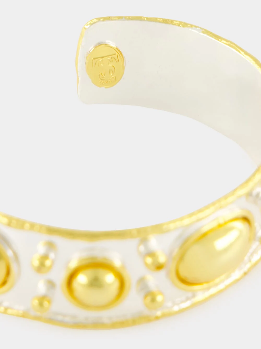 Byzantin Gold and Silver Bracelet - Image 5
