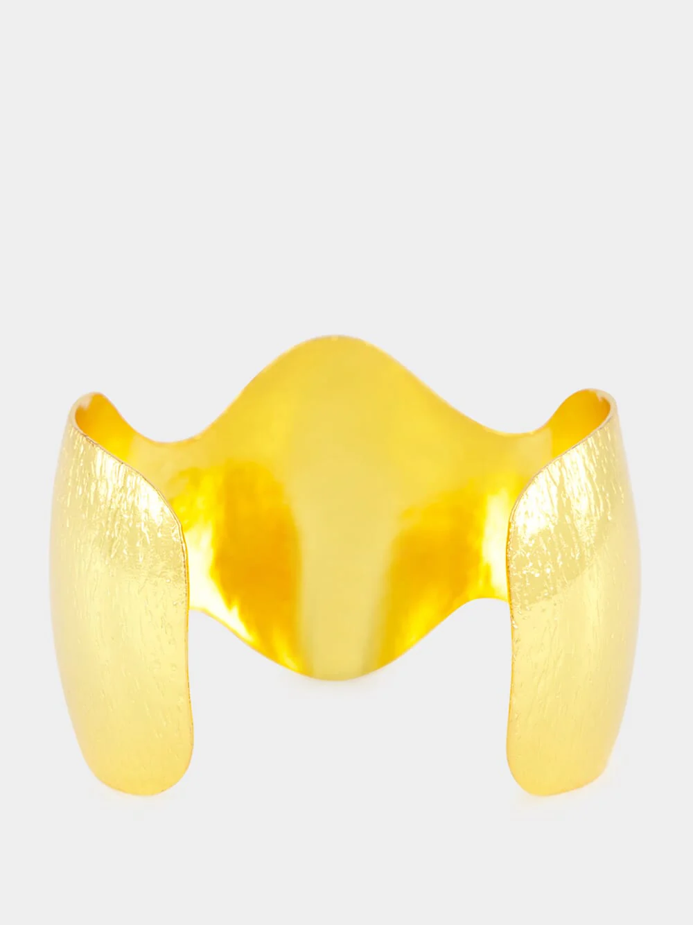 Gold BatWoman Cuff with Malachite - Image 2