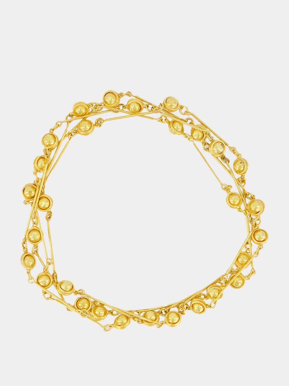 Gold Candies Necklace in Brass - Image 2