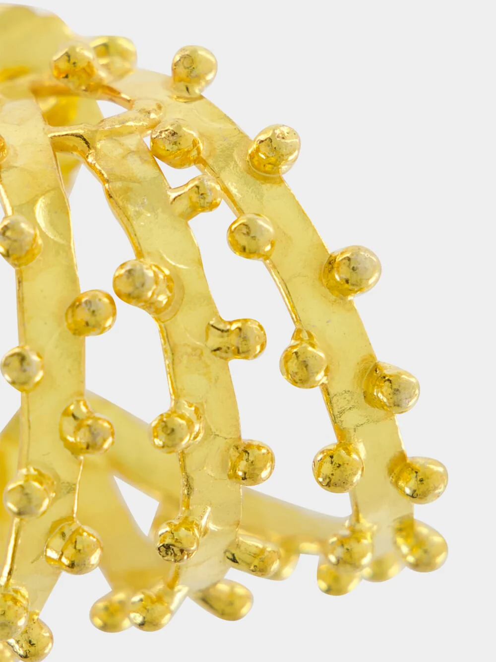 Gold Gypset Earrings - Image 3