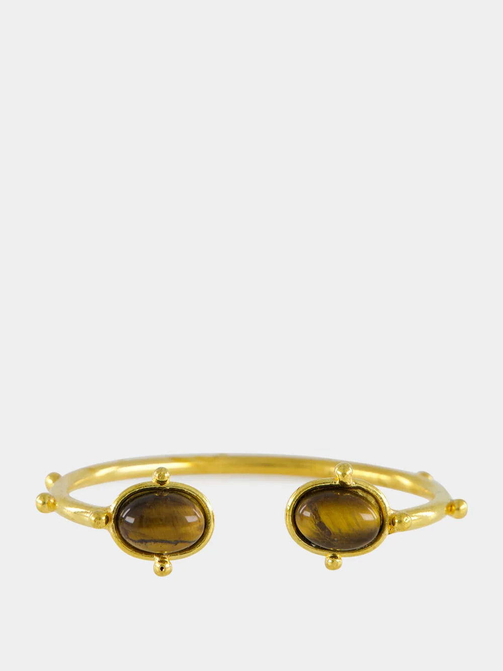 Gold Holis Bracelet with Tiger's Eye