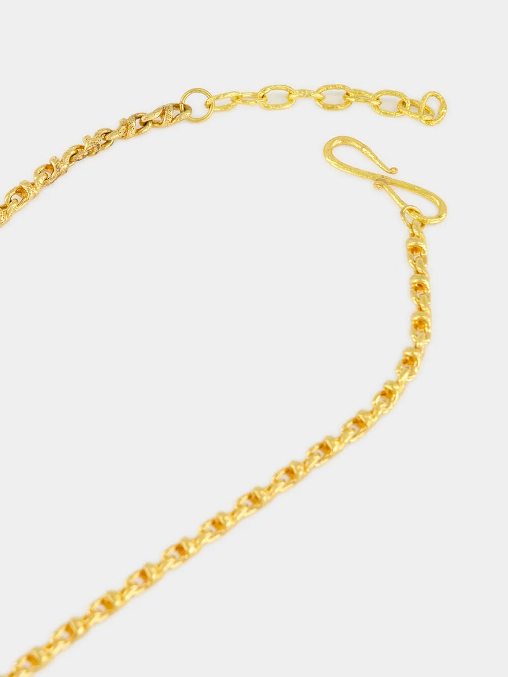 Gold Labradorite Pendant Necklace - Image 3