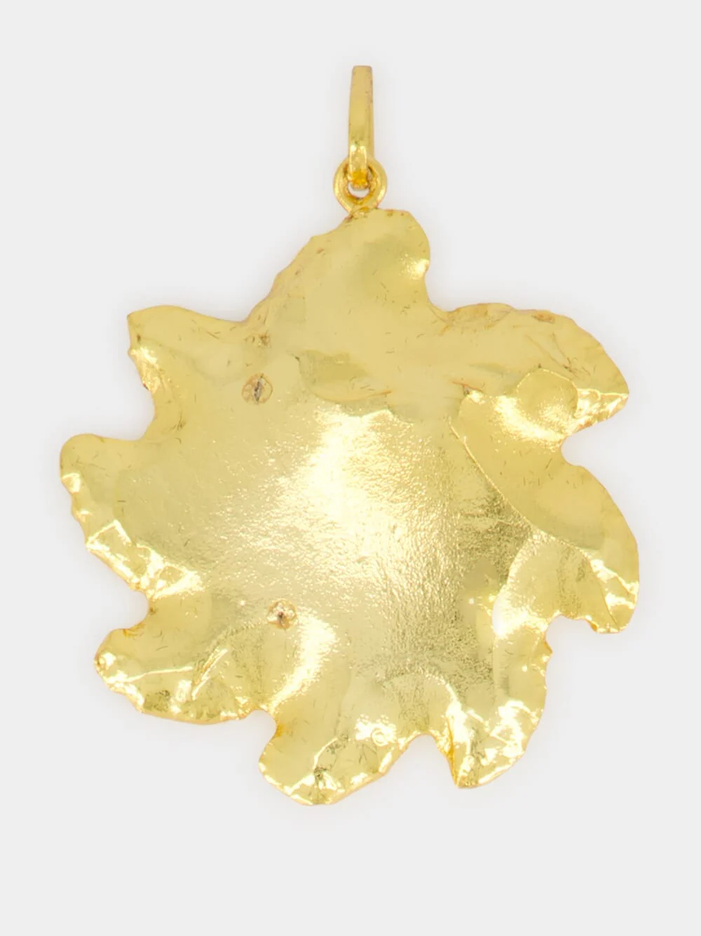 Gold Sun Charm Necklace