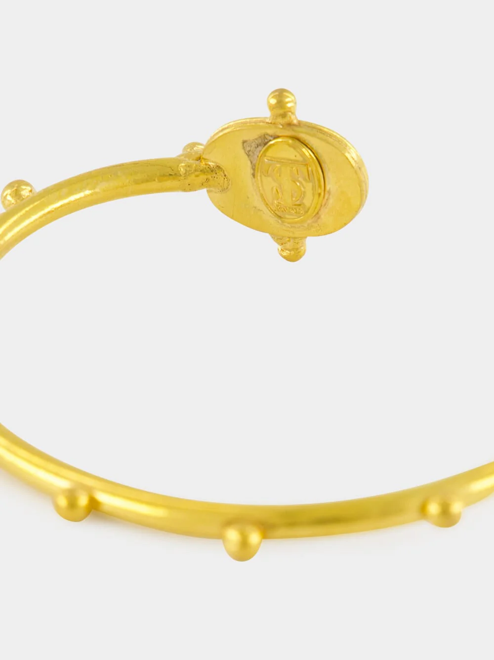 Holis Gold and Pearl Open Bracelet - Image 3