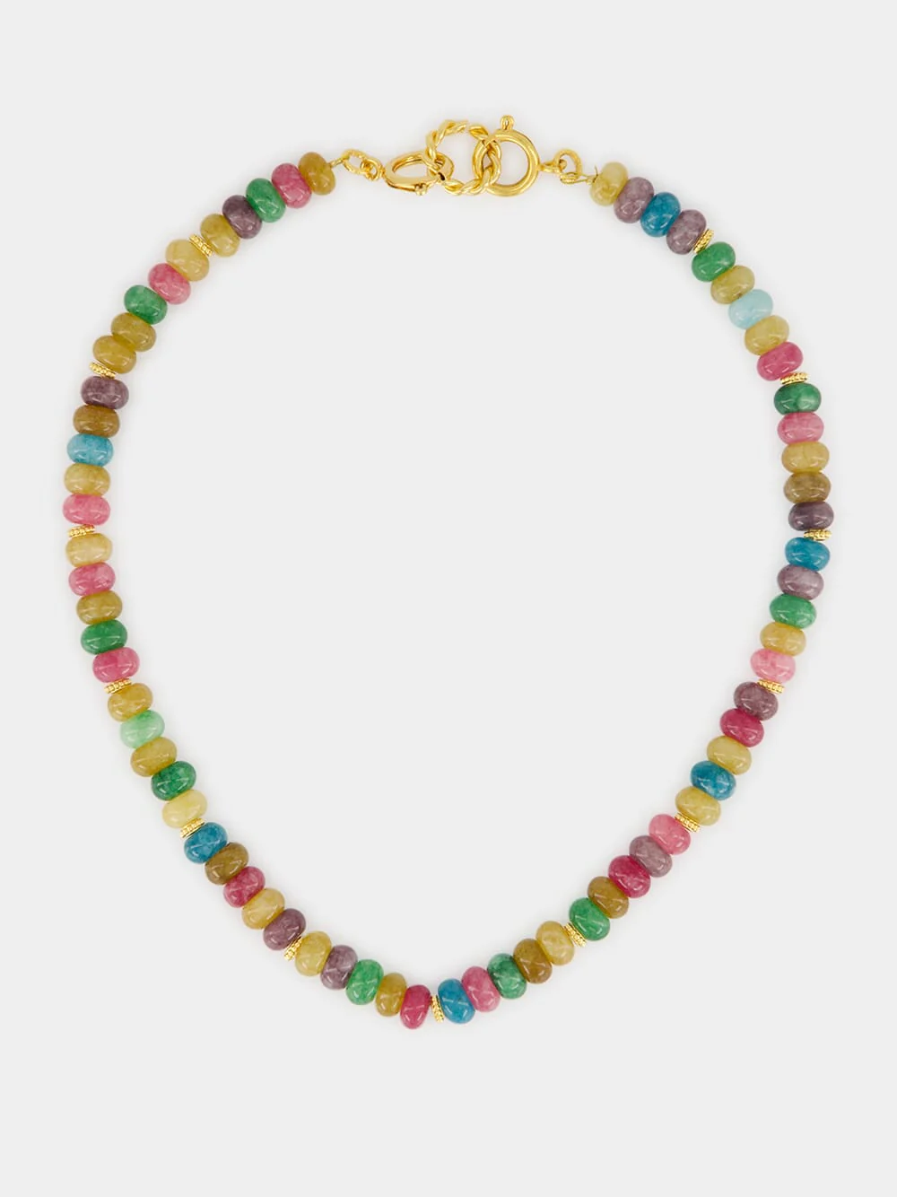 Multicolour Stone Beaded Necklace