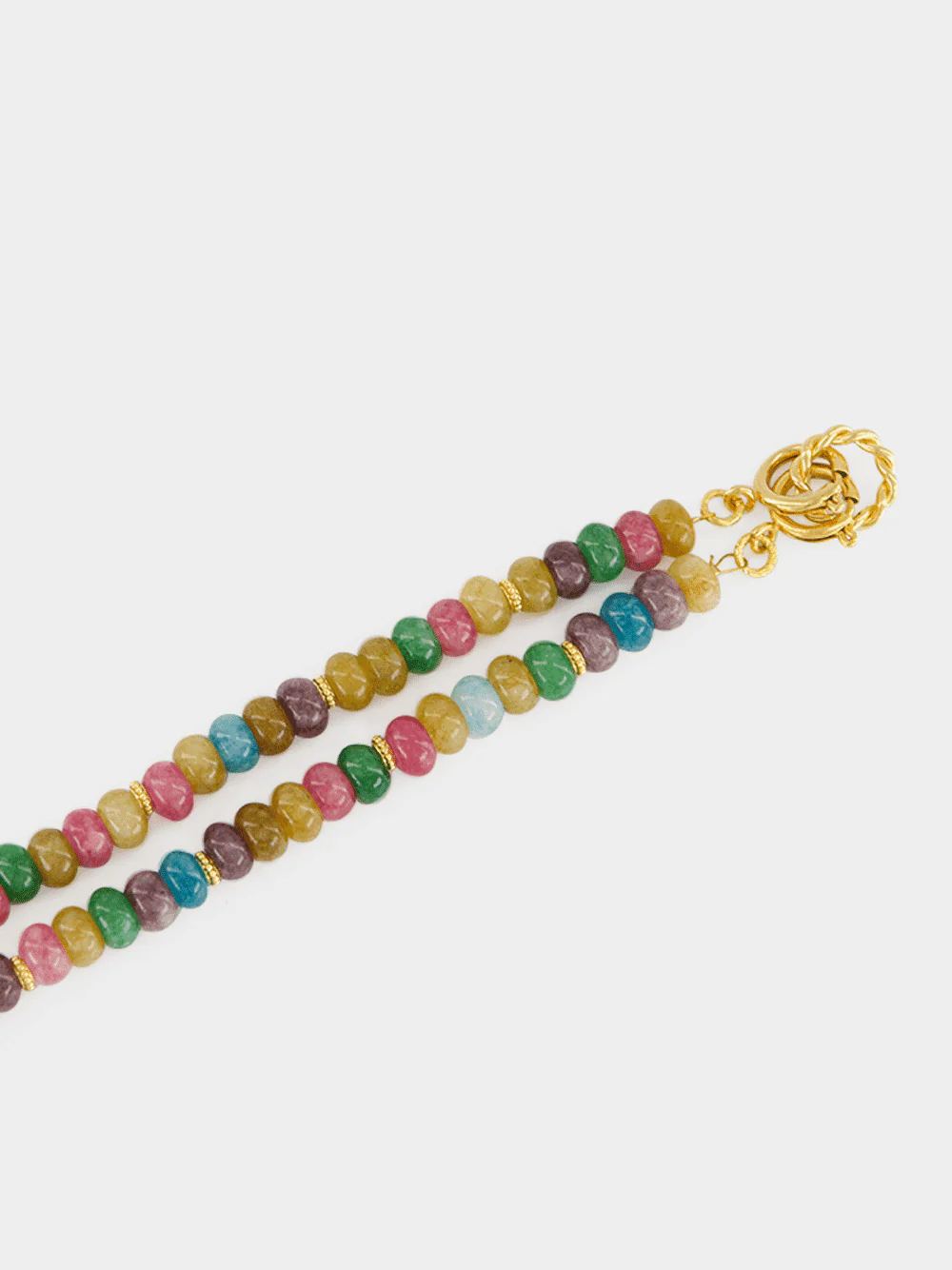 Multicolour Stone Beaded Necklace - Image 2
