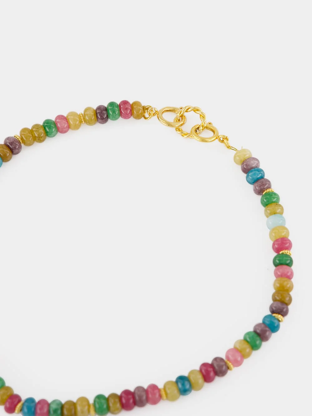 Multicolour Stone Beaded Necklace - Image 3