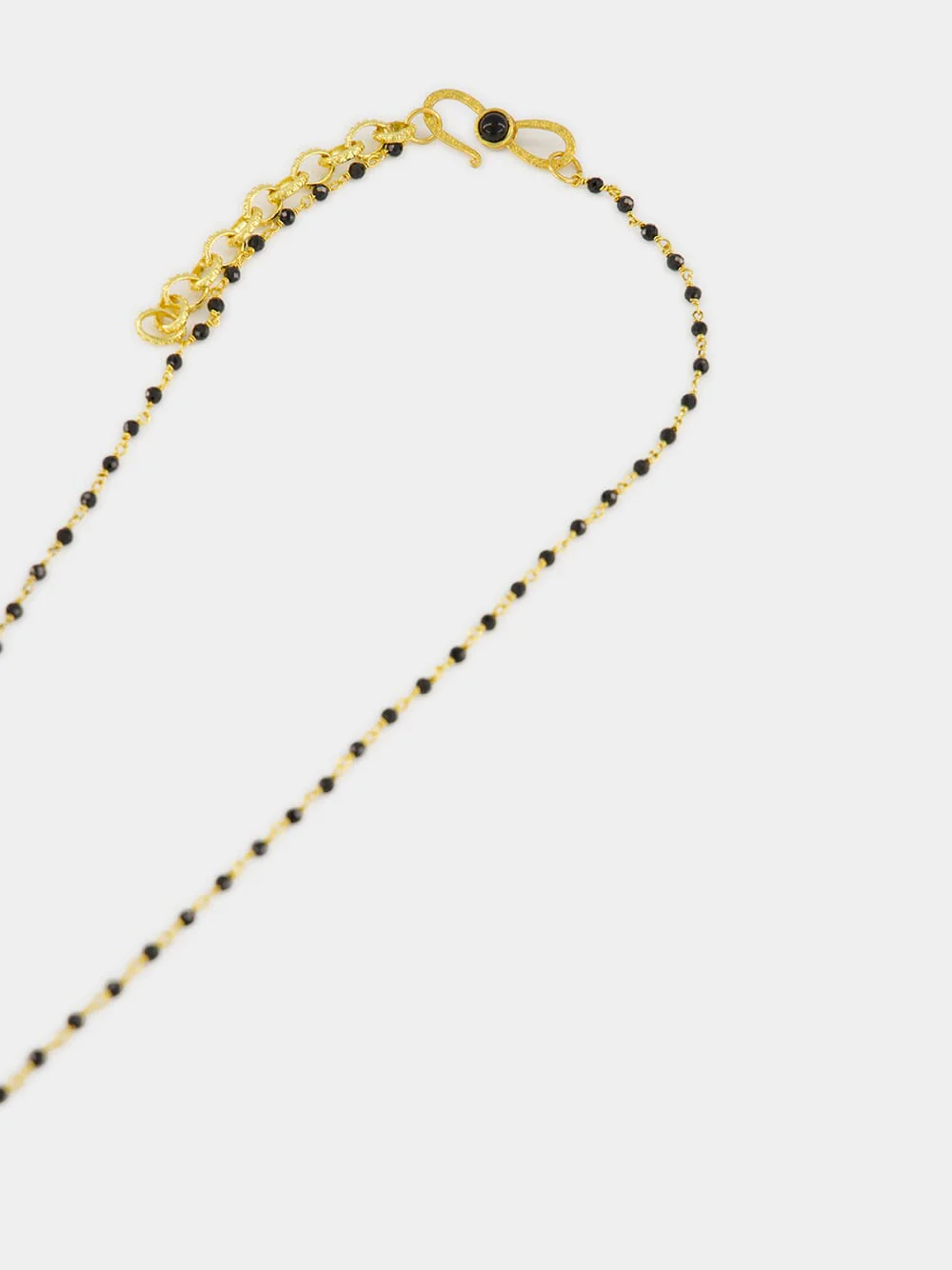 Rosarie Necklace with Brown Agate Pendant - Image 4