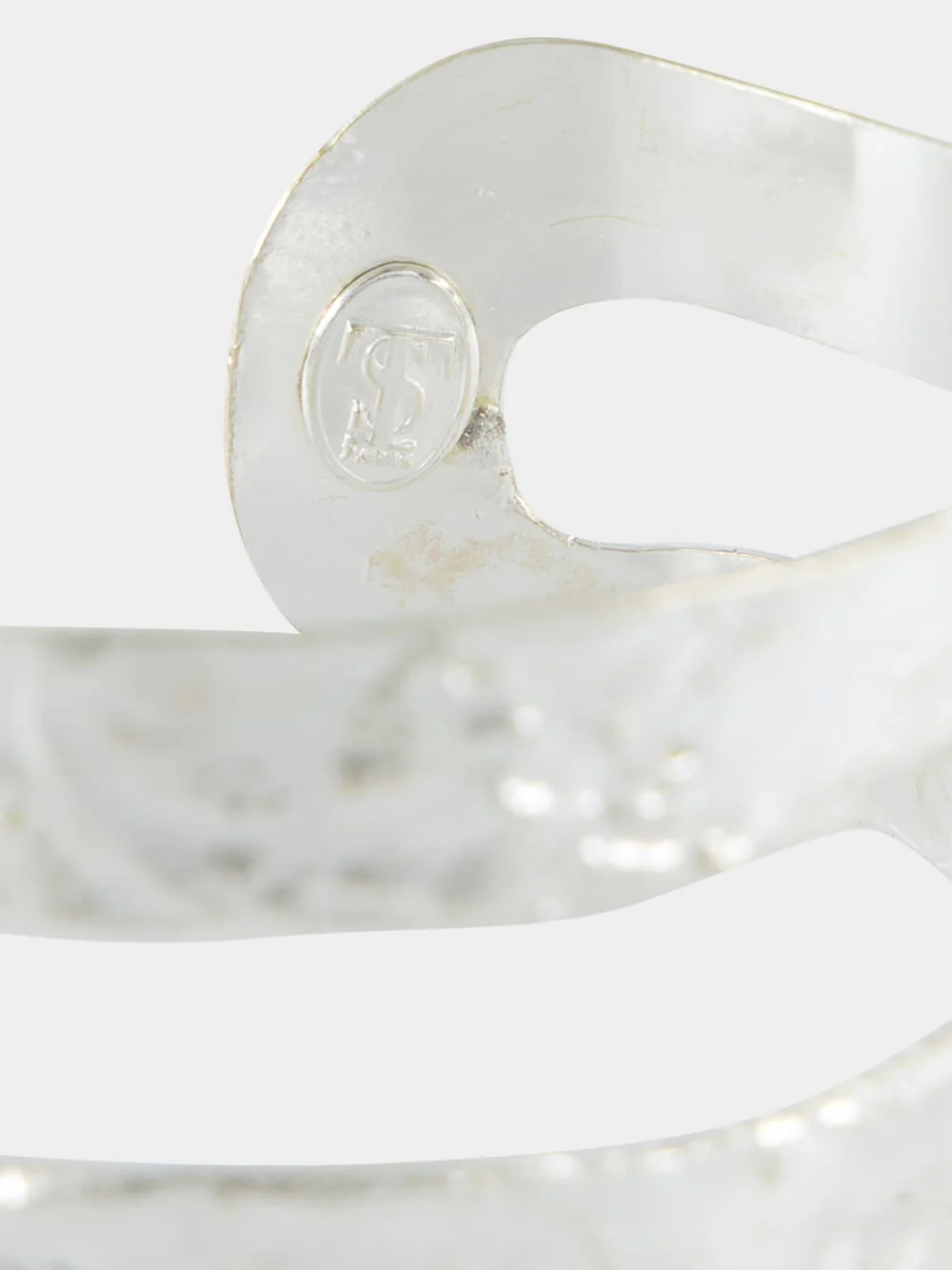 Silver Bianca Small Cuff Bracelet - Image 4