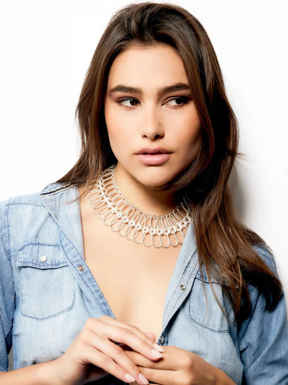 Silver XXL Link Chain Necklace - Image 3