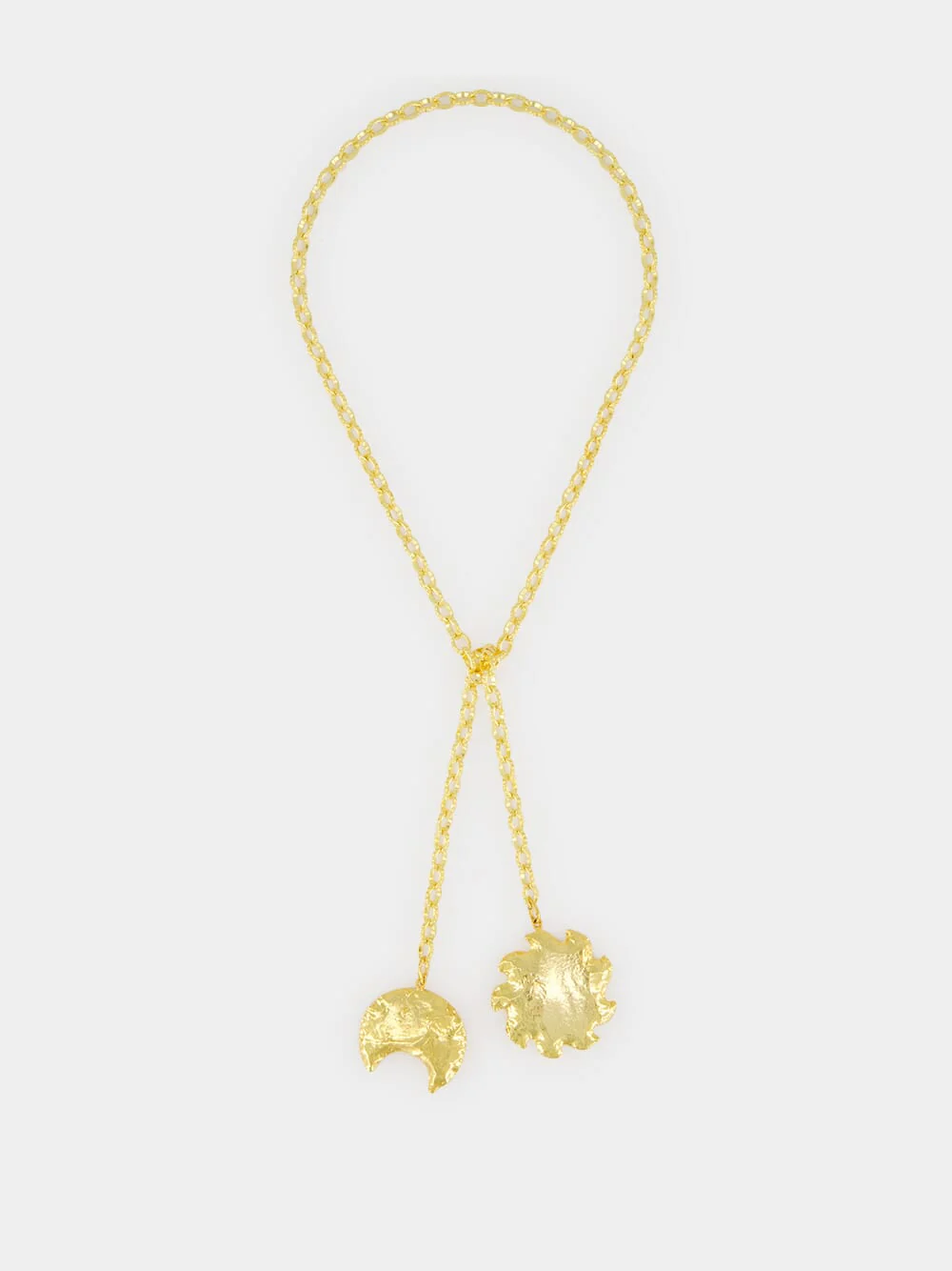 Sol y Luna Pendant Chain Necklace