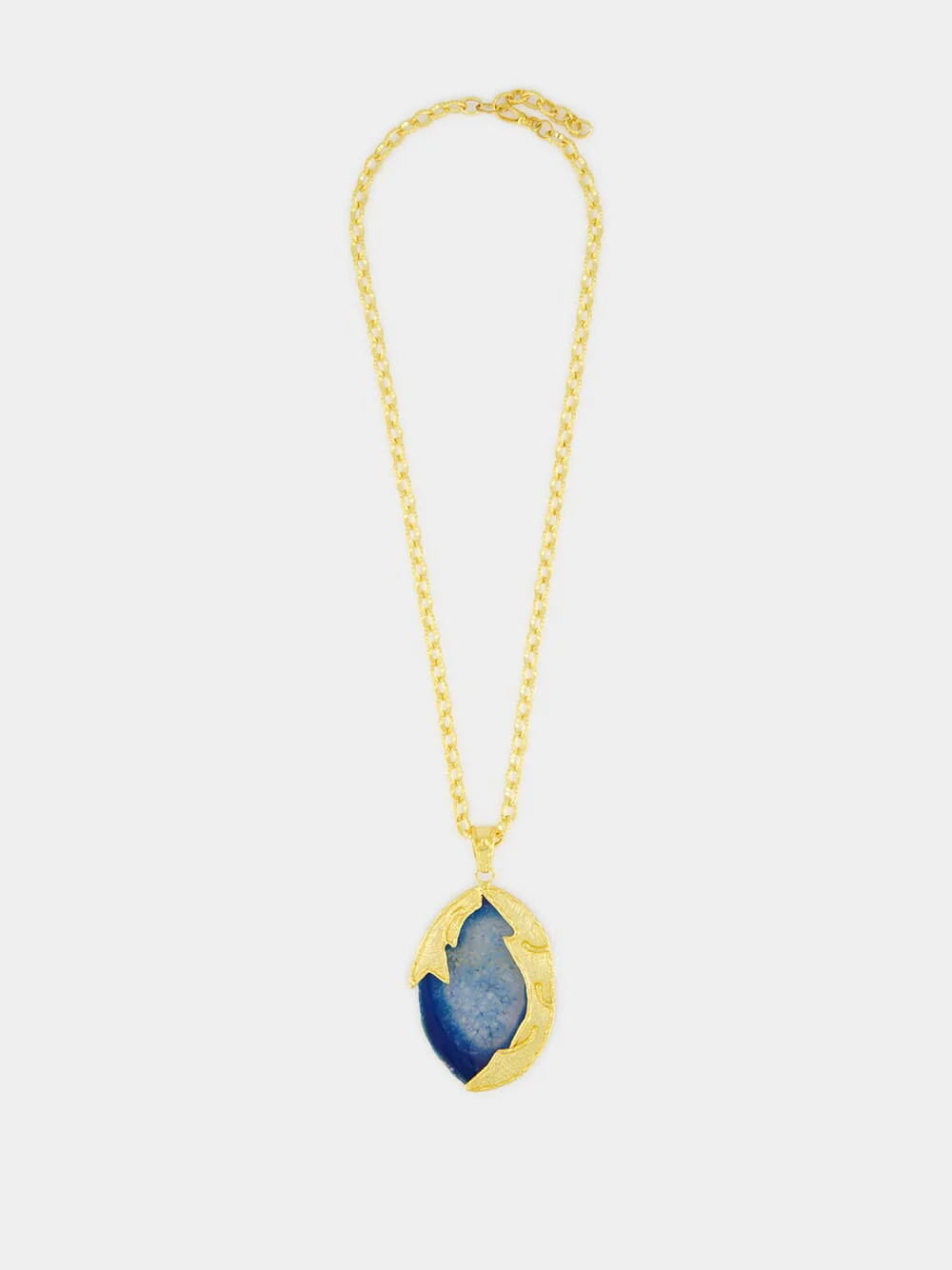 Spellbound Necklace with Blue Agate - Image 2