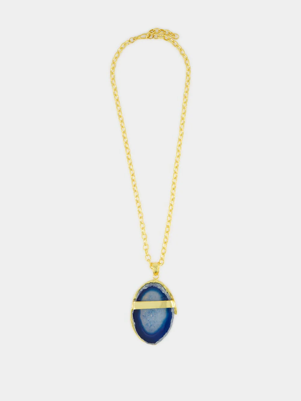 Spellbound Necklace with Blue Agate - Image 3