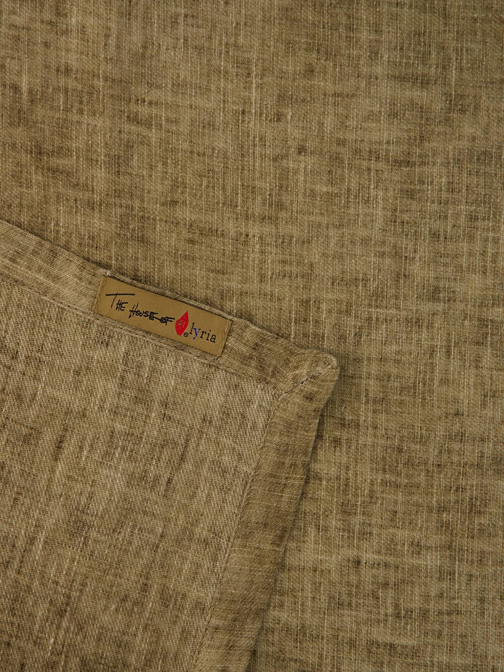 Alfeo Linen Napkin in Beige - Image 3
