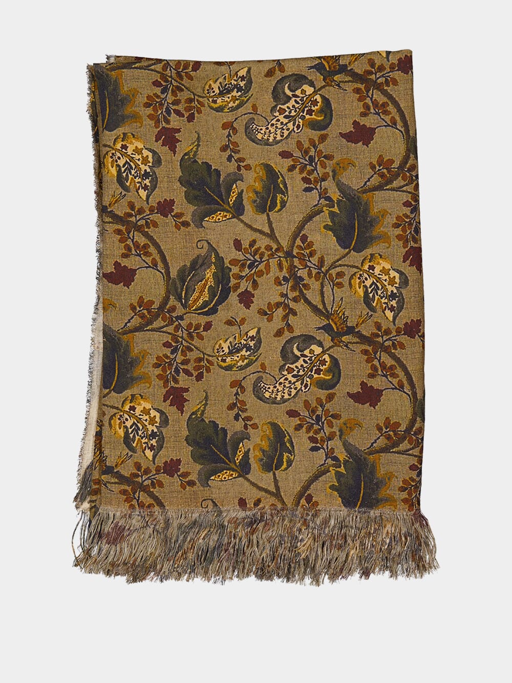 Sollievo Patterned Linen Medium Tablecloth